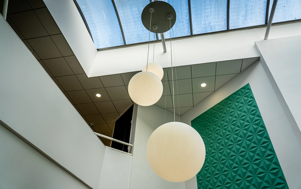 visuel rénovation globale bureaux Technoparc 3 Labège réalisée par AG Concept