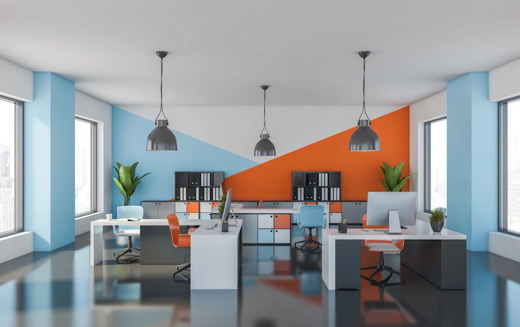 influence des couleurs espaces de travail par AG Concept 31