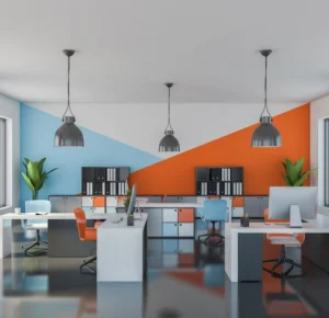 quelle est l'influence des couleurs dans les espaces de travail et bureaux